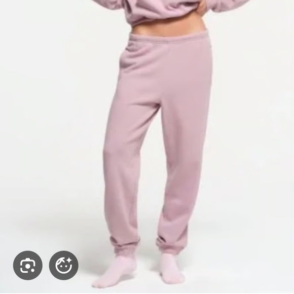 New!SKIMS Fleece Cotton Jogger-Dust - Picture 2 of 9